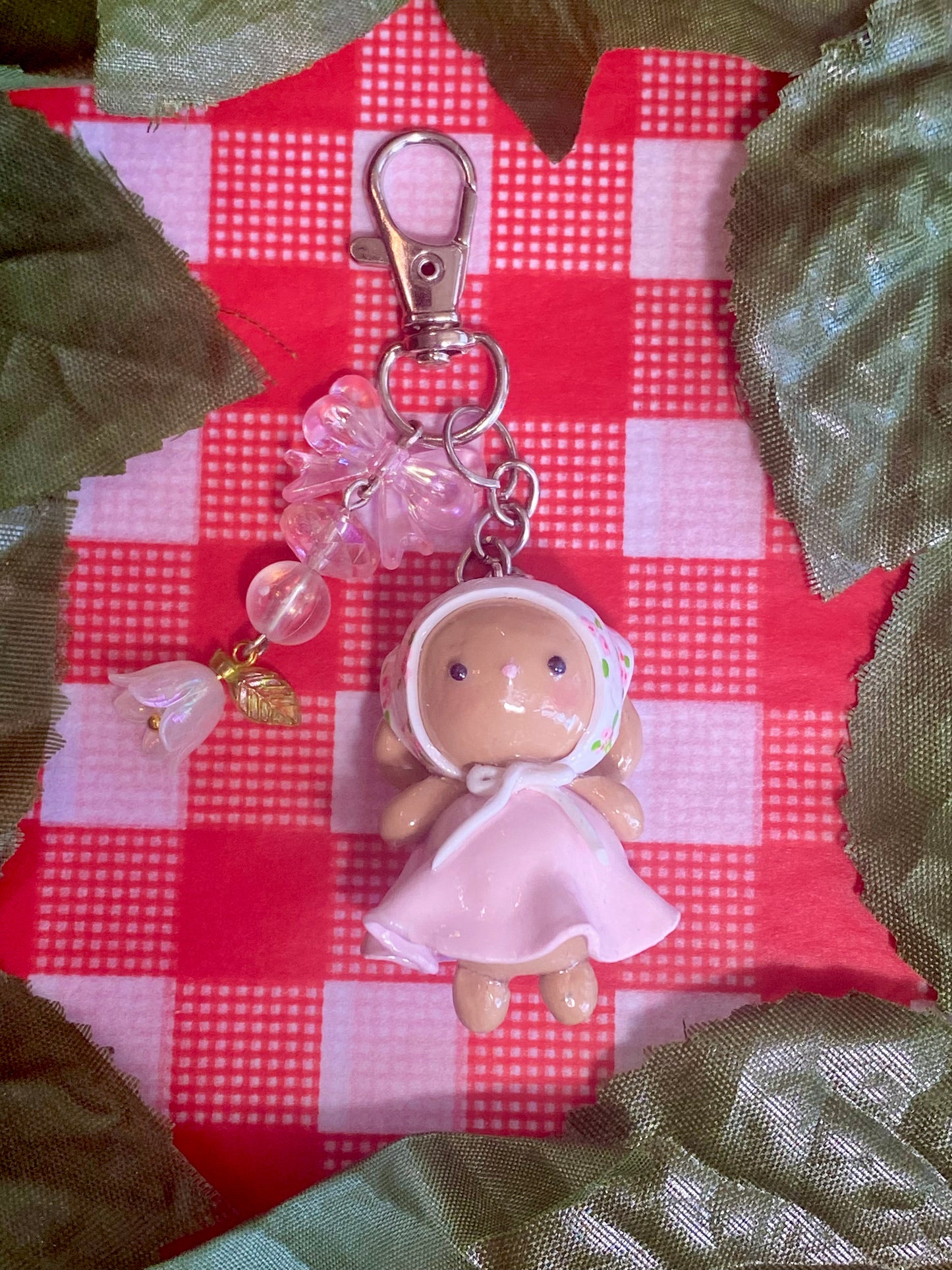 Darla - Pink Farmer Bunny