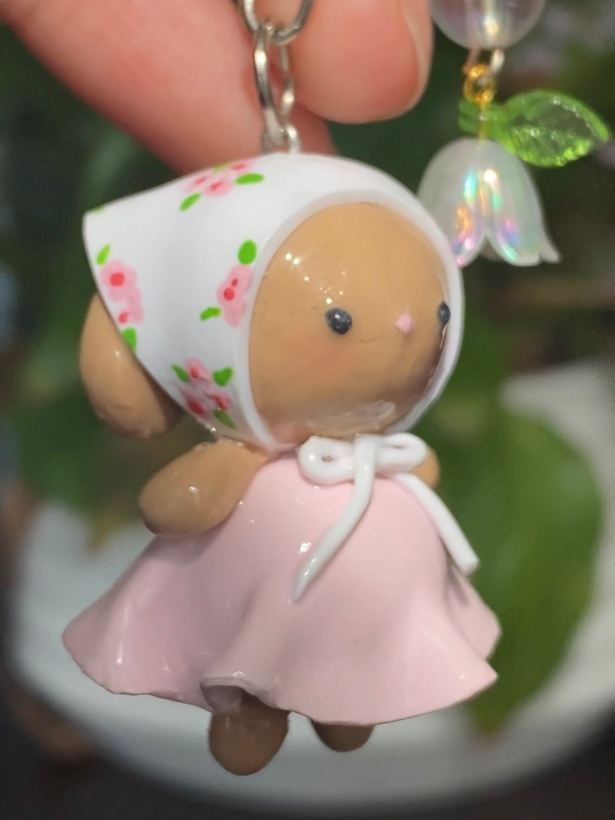 Darla - Pink Farmer Bunny