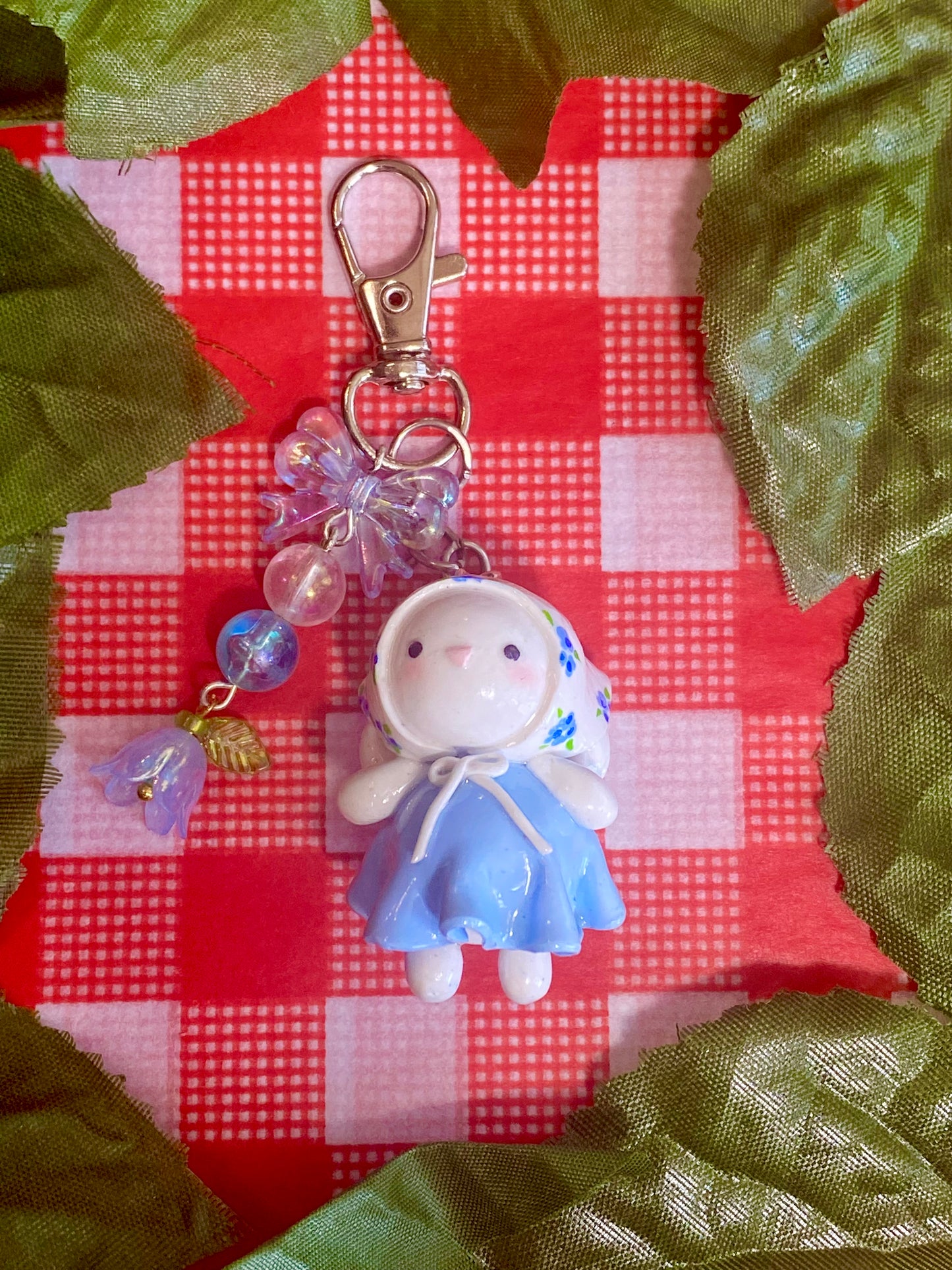 Daisy - Blue Farmer Bunny