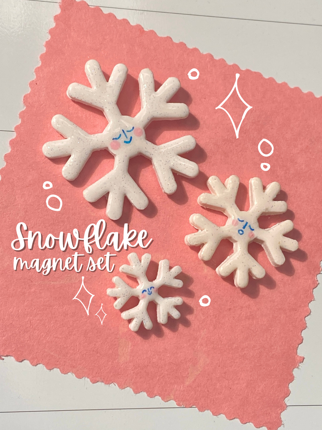 Snowflake Magnet Set