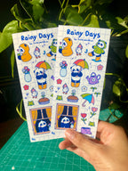 Rainy Days Spring Sticker Sheet