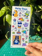 Rainy Days Spring Sticker Sheet