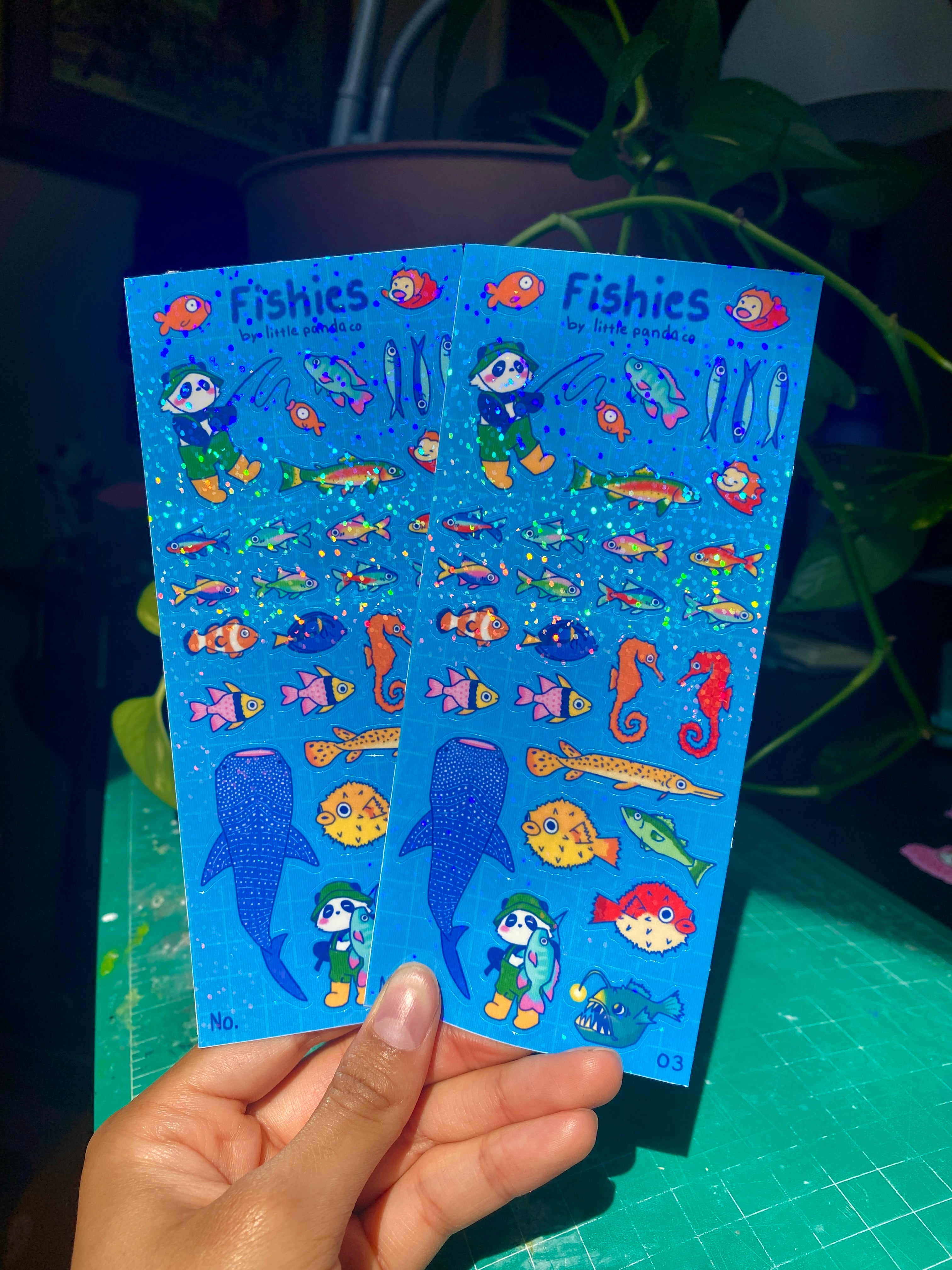 Fishies Sticker Sheet