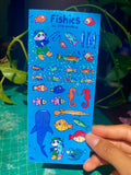Fishies Sticker Sheet