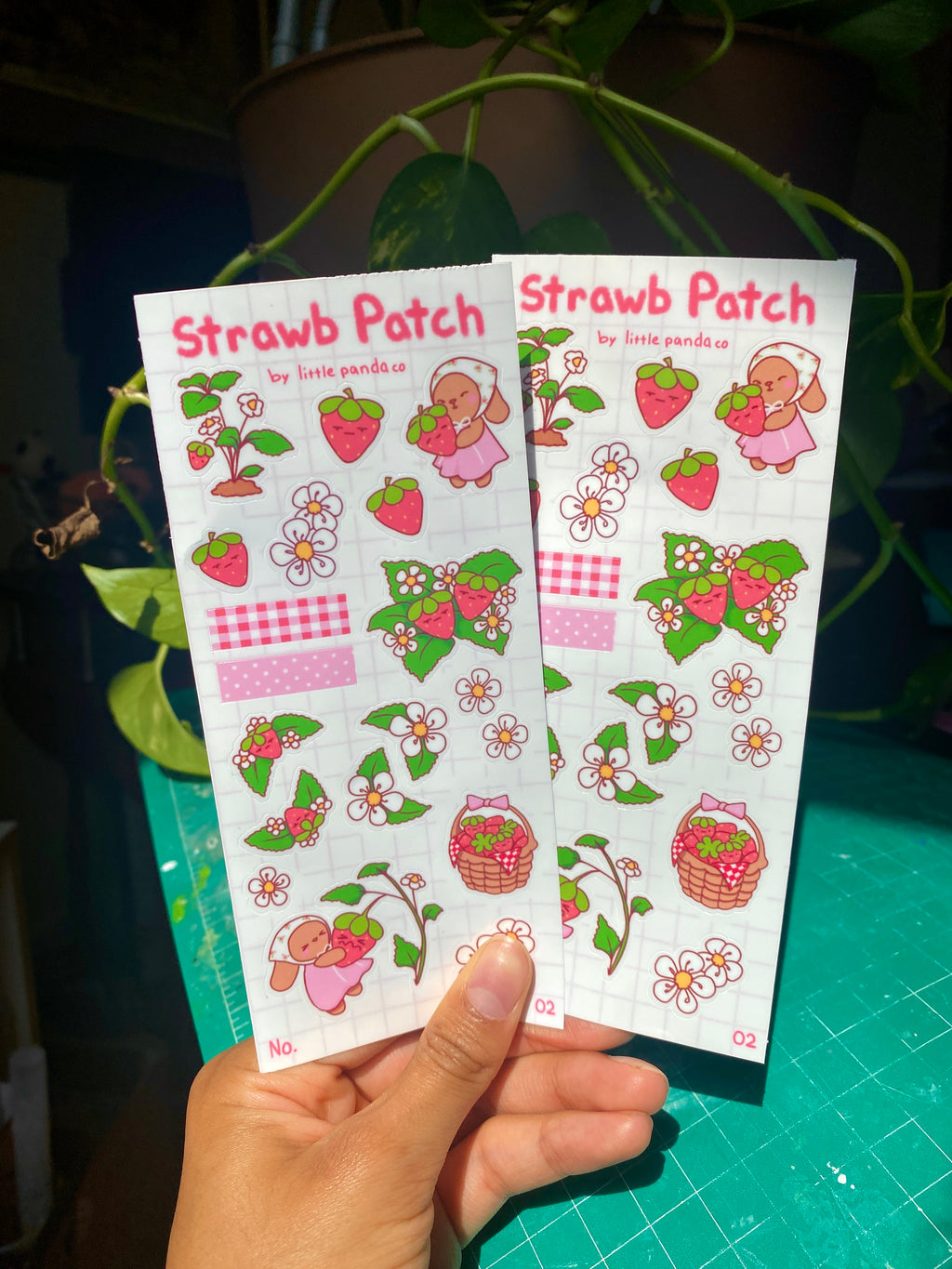 Strawb Sticker Sheet