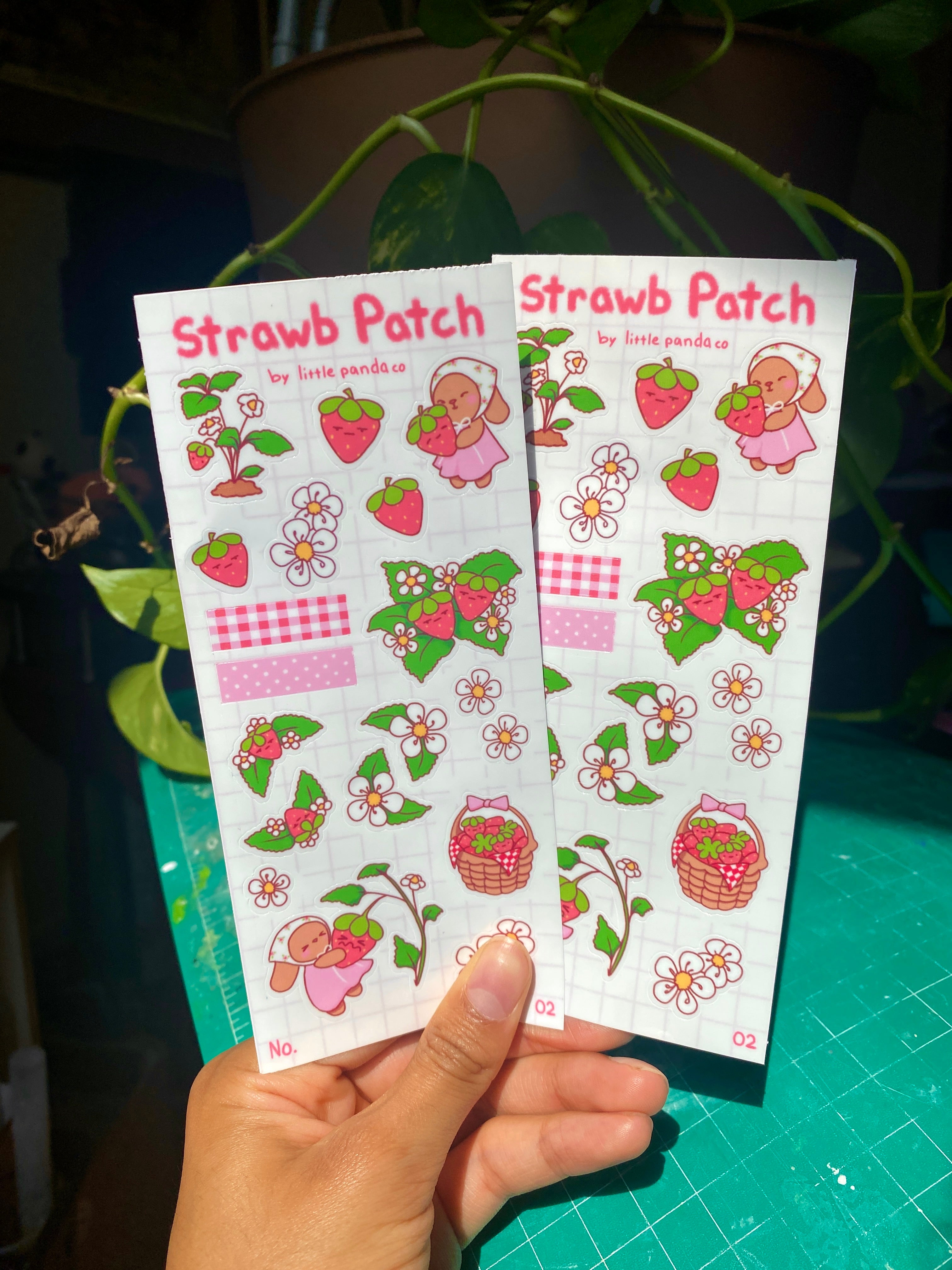 Strawb Sticker Sheet