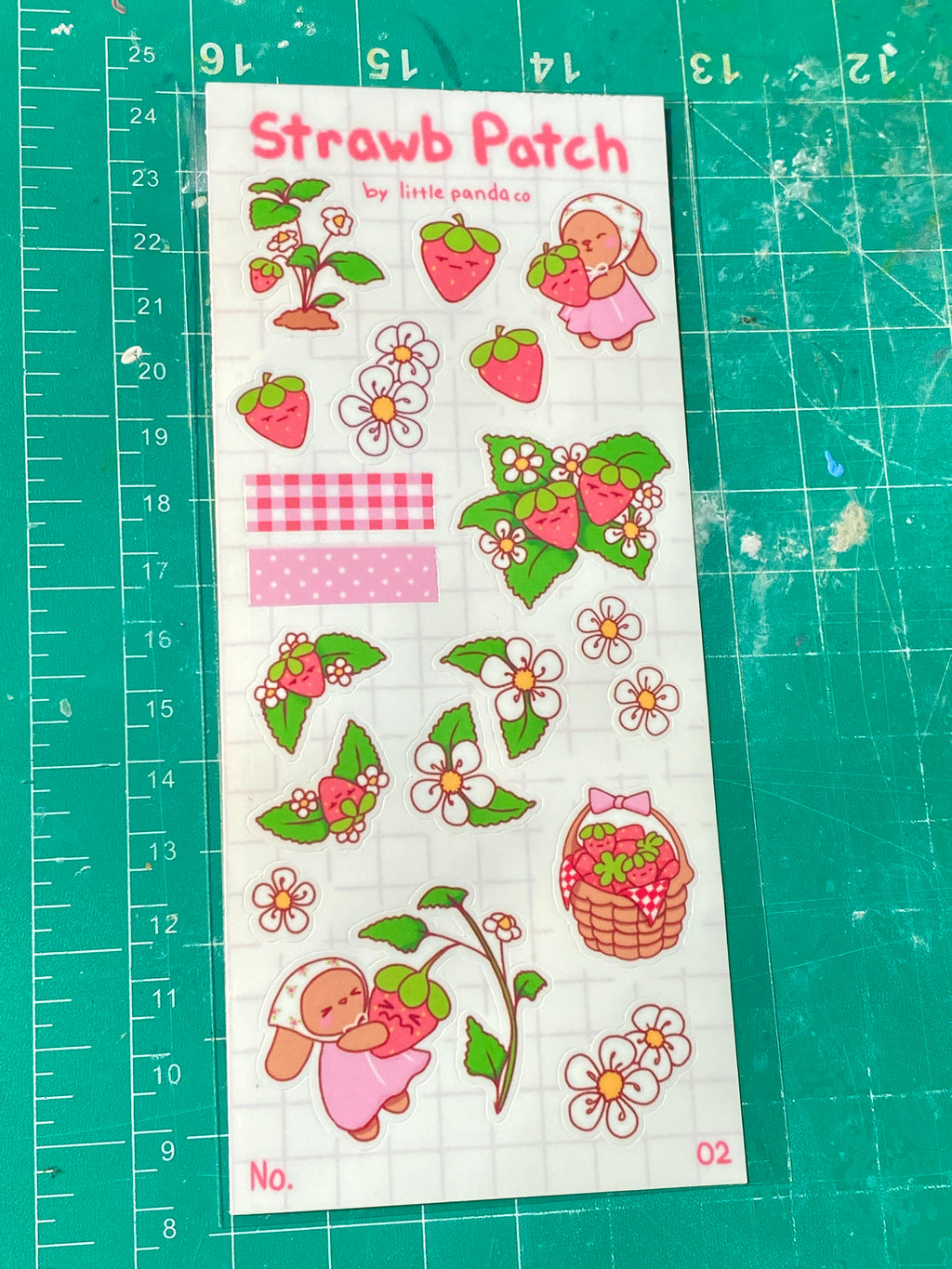 Strawb Sticker Sheet