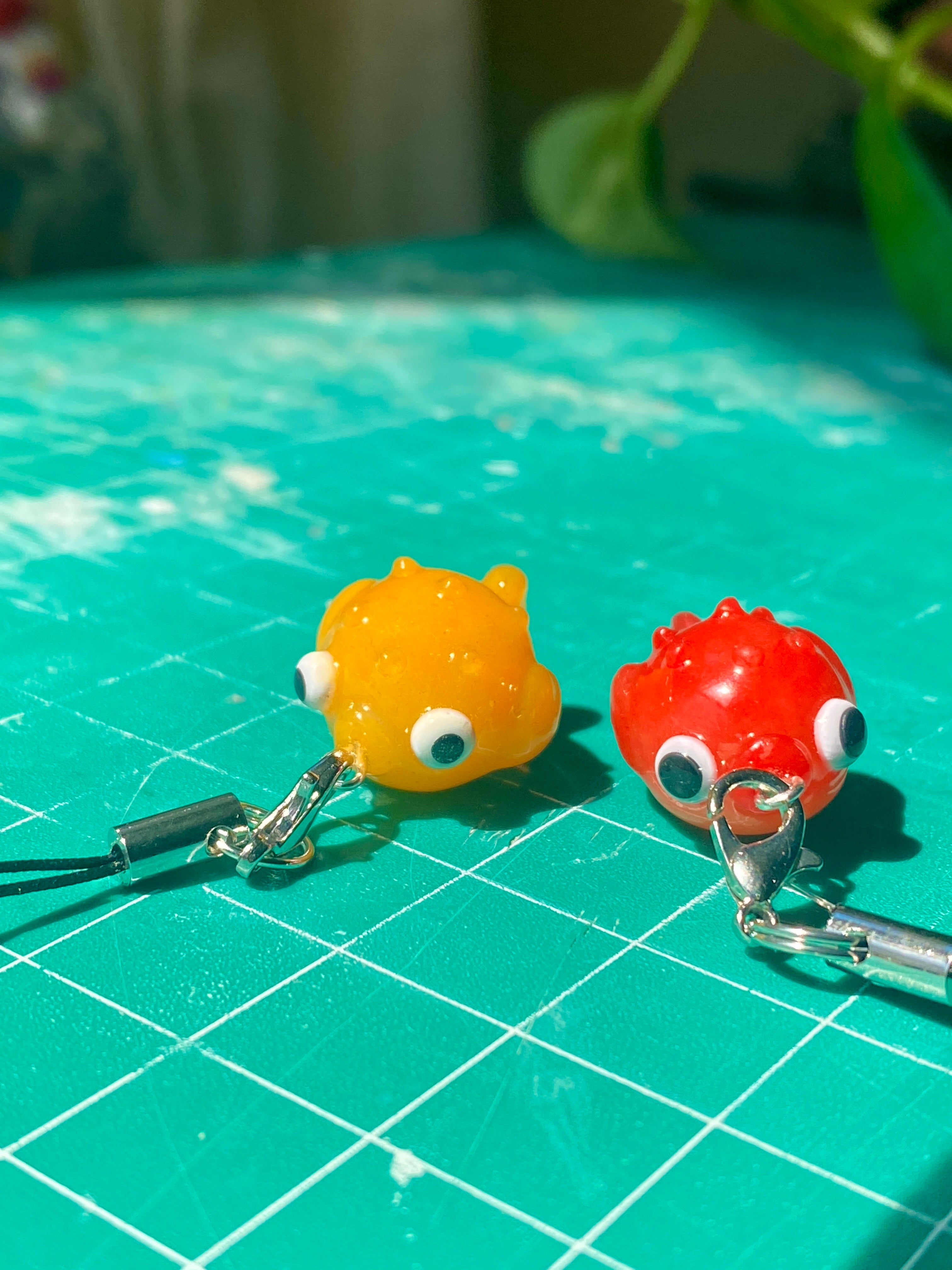 Fishy phone charms