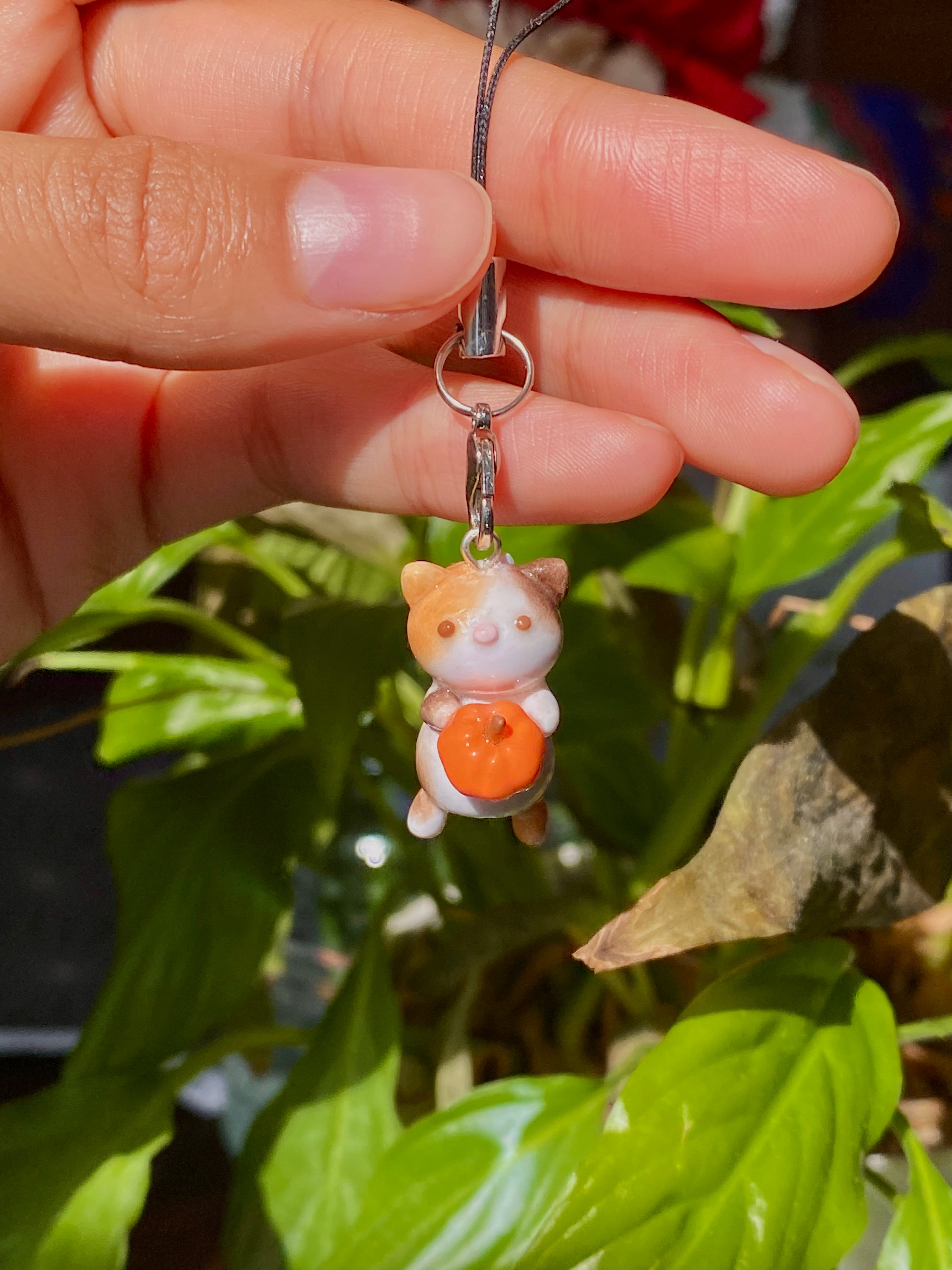 Itty Bitty Kitty Phone Charms