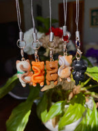 Itty Bitty Kitty Phone Charms