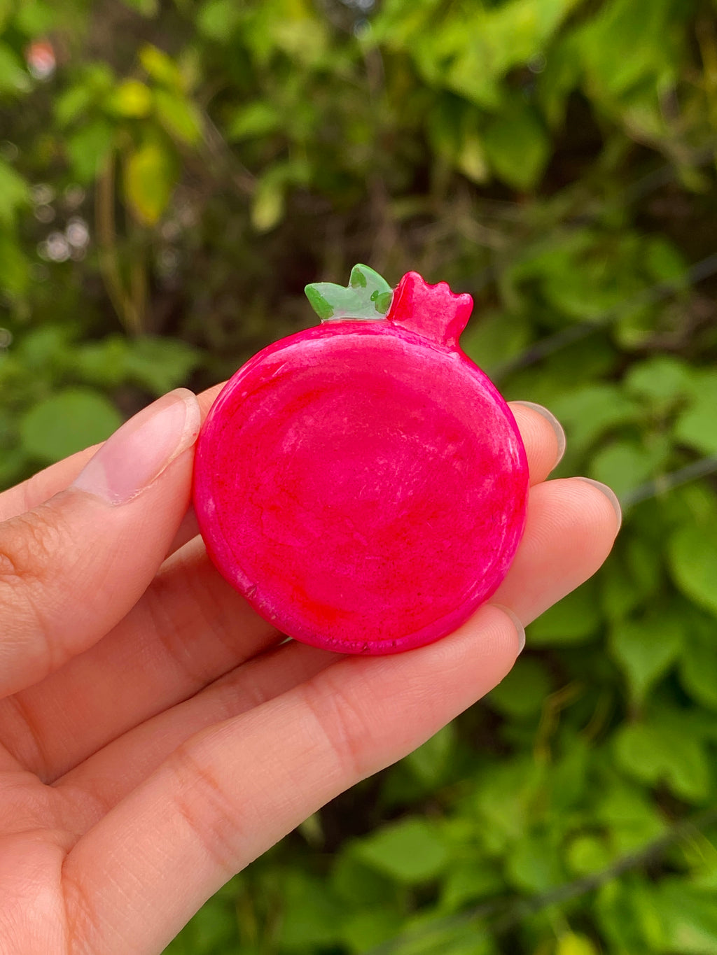 Pomegranate Worry Stone