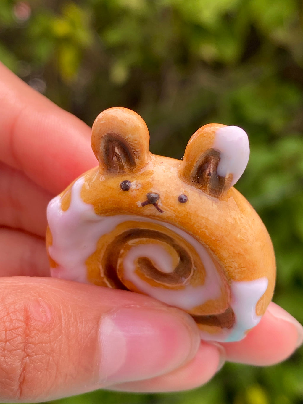 Cinnamon BUN-ny Worry Stone