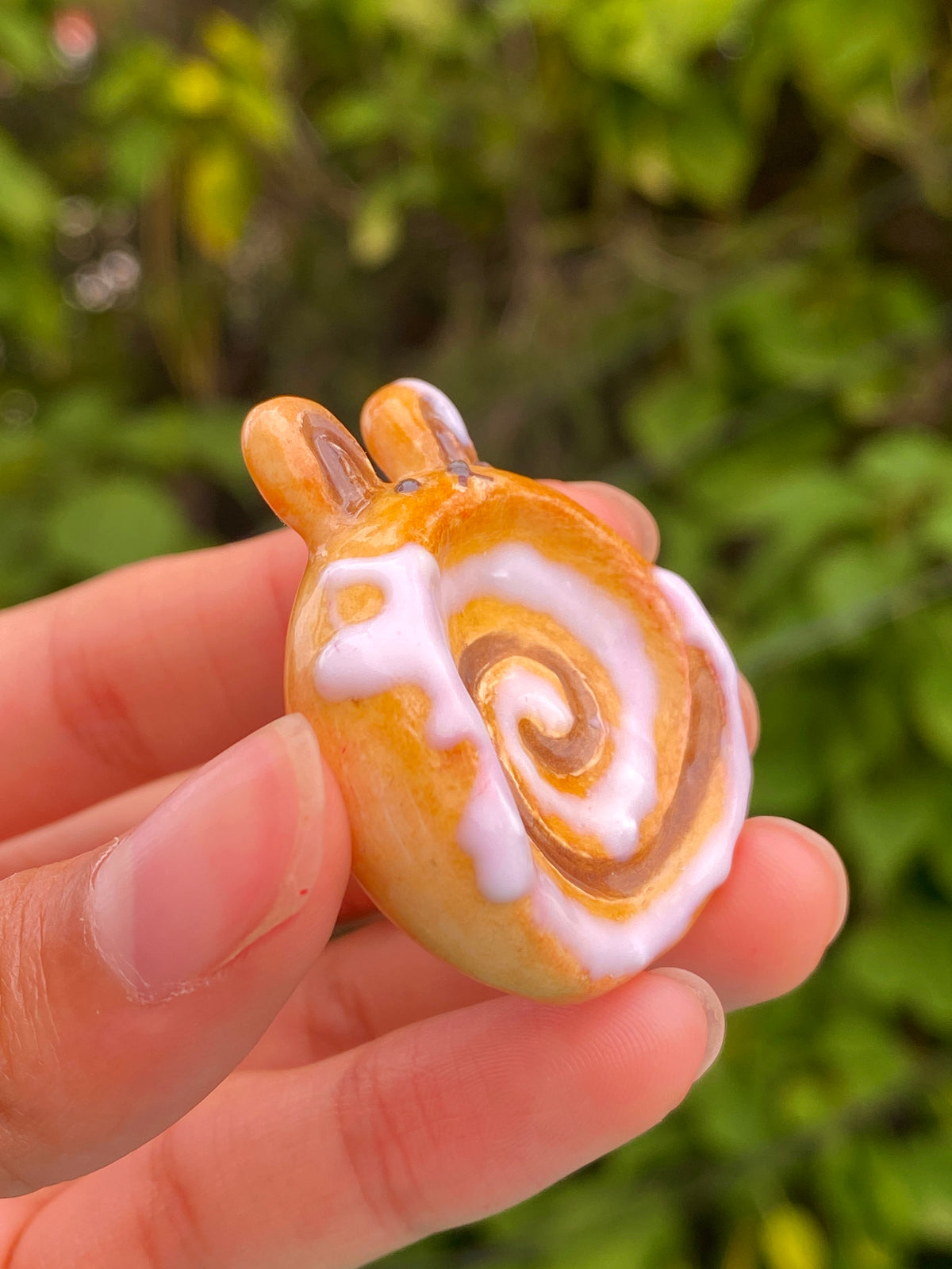 Cinnamon BUN-ny Worry Stone