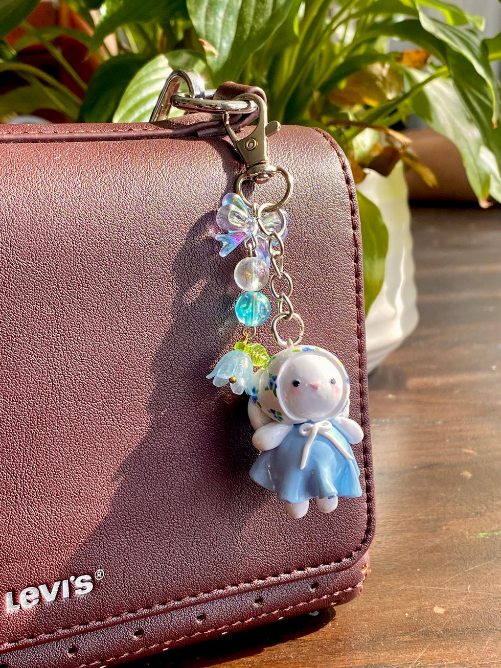 Daisy - Blue Farmer Bunny