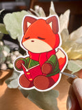 Felix the Fox Die Cut Sticker