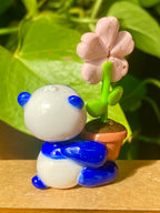 Little Panda Flower Pot Desk friend