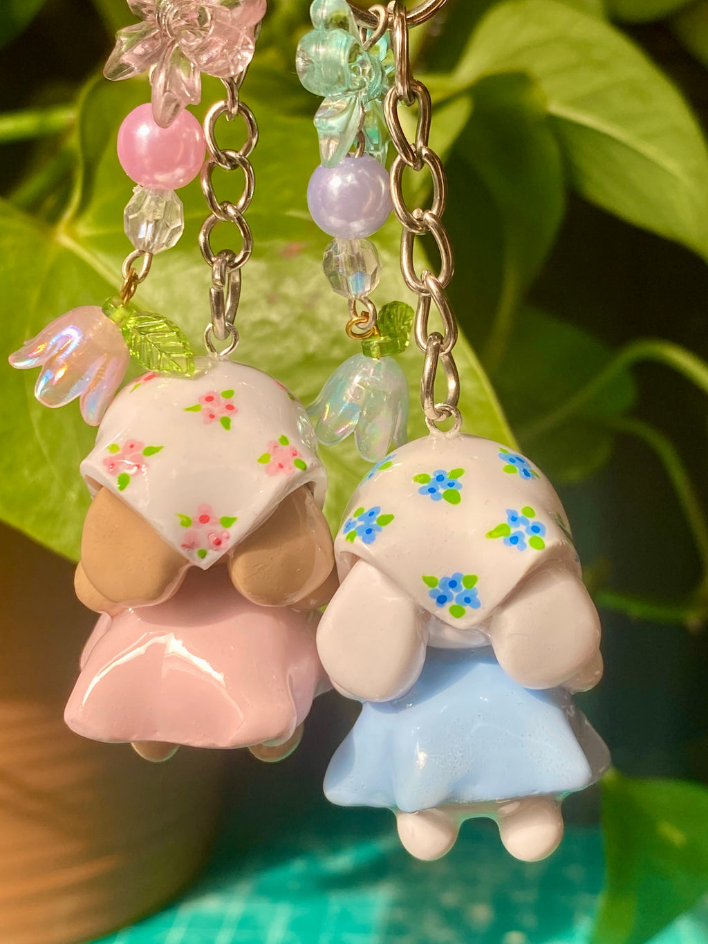 Daisy - Blue Farmer Bunny