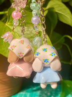 Daisy - Blue Farmer Bunny