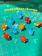 Fishy phone charms